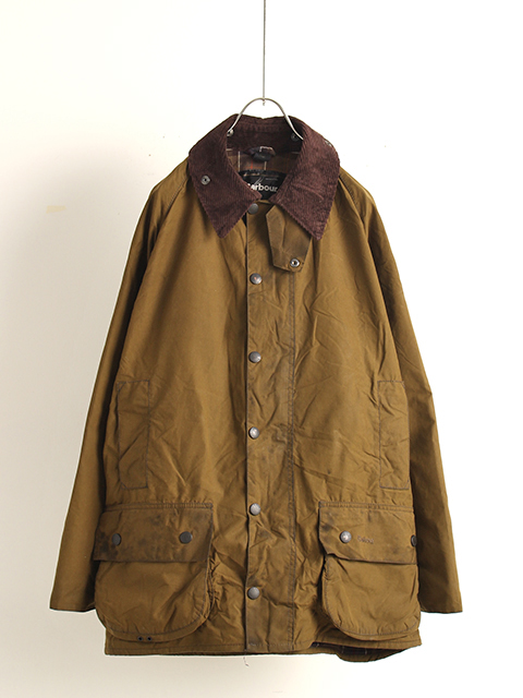 USED】OIL OUT BARBOUR CLASSIC BEAUFORT LIGHT KHAKI OLIVE  size42-毎日を楽しく豊かにする洋服・雑貨を取り扱う正規代理店