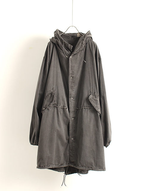 USED】US ARMY M1950 SNOW PARKA BLACK OVER DYE COTTON100％-毎日を 