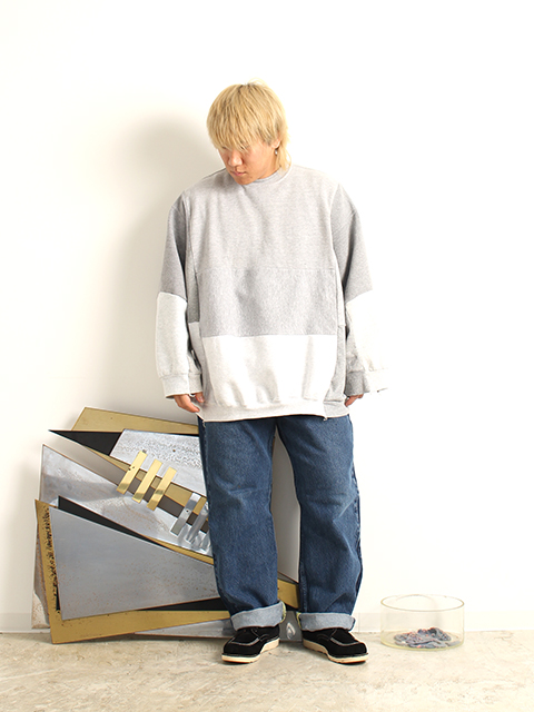 【SUNNY SIDE UP】 REMAKE 15 SWEAT サニーサイドアップリメイク15スウェット