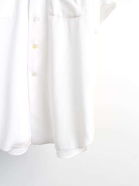 50s Seroice Bowling Shirt オープンカラー レーヨンボウリングシャツ USED