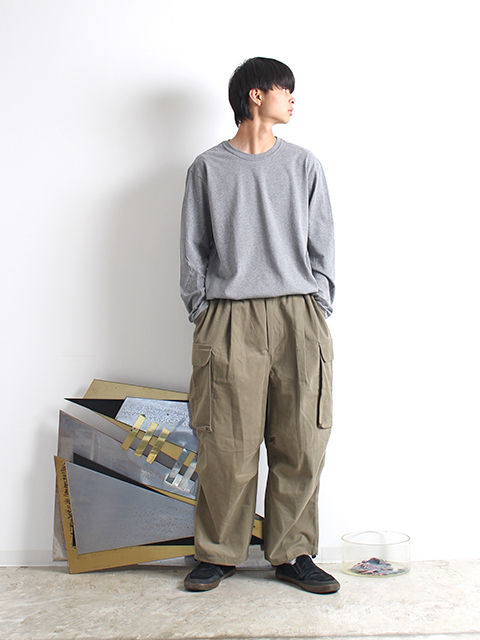 CONICHIWA bonjour Easy Wide Cargo Pants コンニチハボンジュール イージーワイドカーゴパンツ