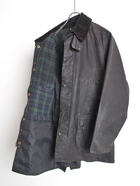 Barbour 旧3ワラント BEDALE ブラック サイズ42 バブアー ビデイル