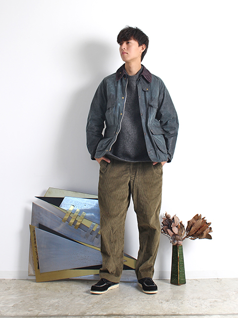 Barbour 2ワラント BEDALE ネイビー サイズ38？ バブアー ビデイル