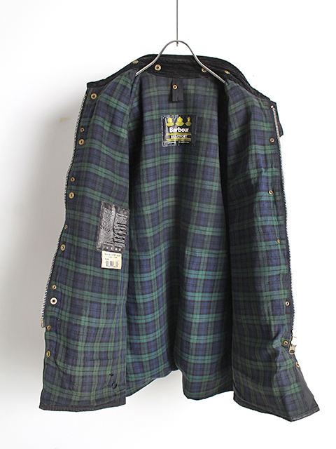 Barbour 旧3ワラント BEAUFORT ブラック サイズ46 バブアー ビューフォート