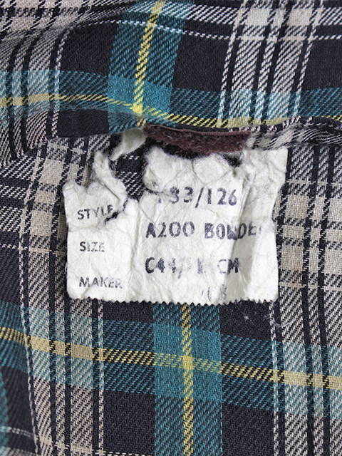 Barbour 2ワラント BORDER オリーブ サイズ44 バブアー ボーダー