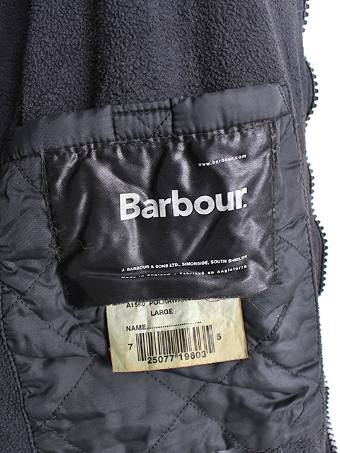 Barbour POLAR WAX JACKET ブラック LARGE バブアー ポーラーワックスジャケット ラージ