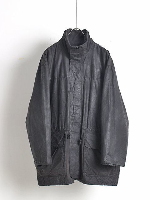 Barbour POLAR WAX JACKET ブラック LARGE バブアー ポーラーワックスジャケット ラージ