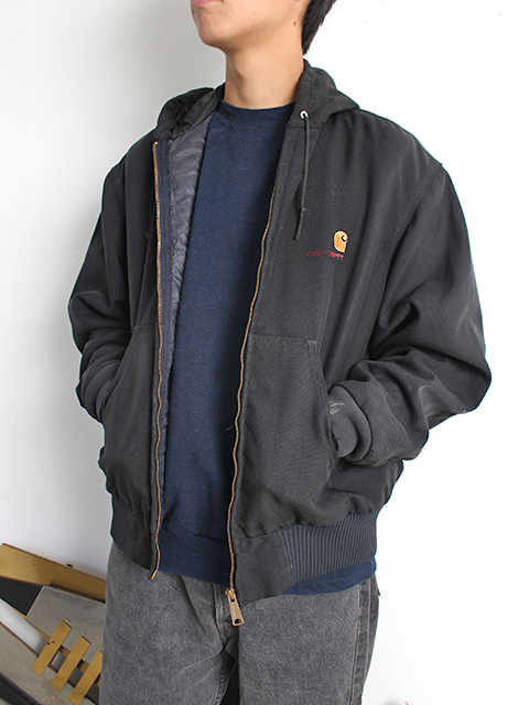 OLD CLOTHES】90s Carhartt ACTIVE JACKET BLACK - 毎日を楽しく豊かにする洋服・雑貨を取り扱う正規代理店