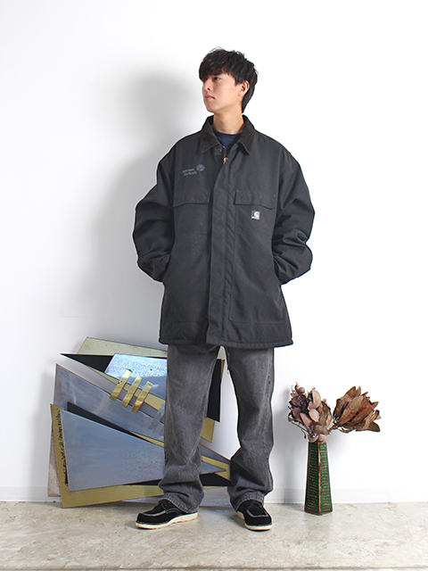 OLD CLOTHES】90s Carhartt TRADITIONAL COAT BLACK - 毎日を楽しく豊かにする洋服・雑貨を取り扱う正規代理店