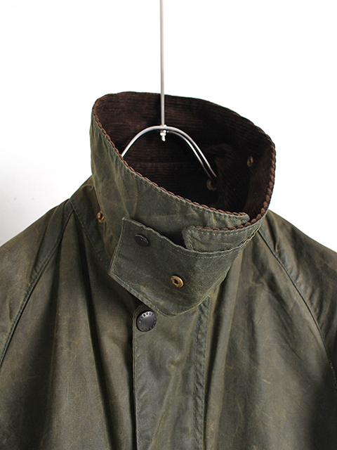 Barbour BEDALE Sage サイズ34 旧3ワラント 4ポケット バブアー ビデイル セージ