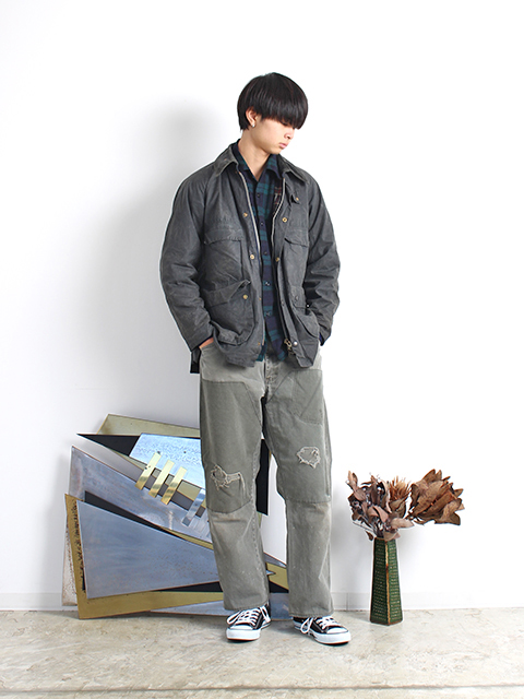 Barbour 4pocket BEDALE Navy サイズC38 旧3ワラント バブアー 4ポケット ビデイル ネイビー