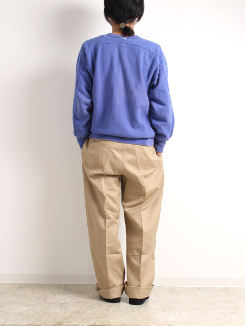 リメイクバックサイドクルースウェットサックス着画後