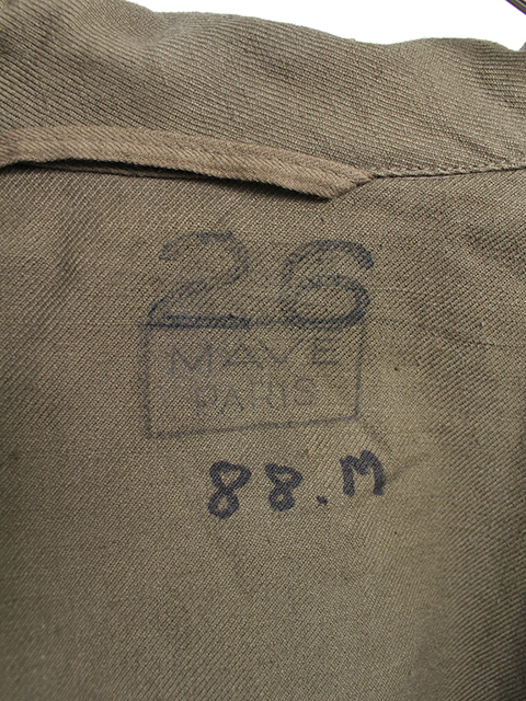 フランス軍M-47フィールドジャケット前期サイズ26デッドストック