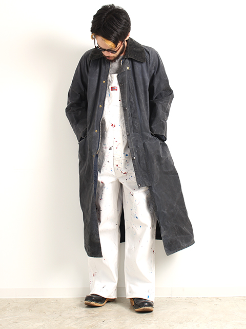 2WARRANT BARBOUR BURGHLEY-NAVY 38-OIKOS 毎日を楽しく豊かにする洋服 