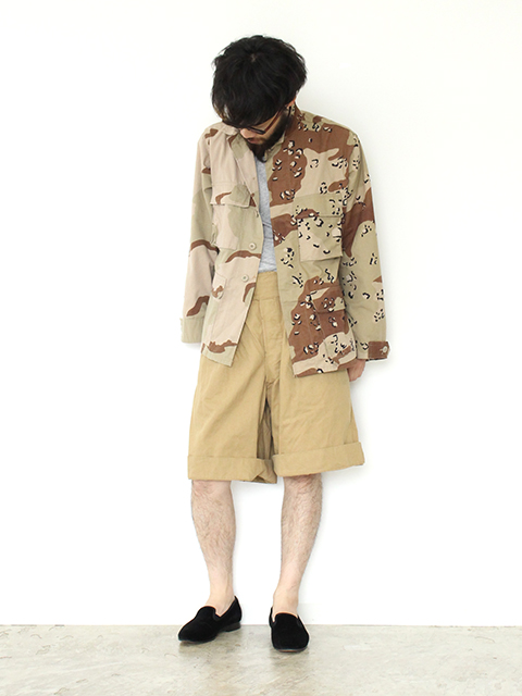 REMAKE 3C×CHOCO CAMO 2FOR1 BDU JACKET SUNNY SIDE UP リメイクカモフラージュBDUジャケット