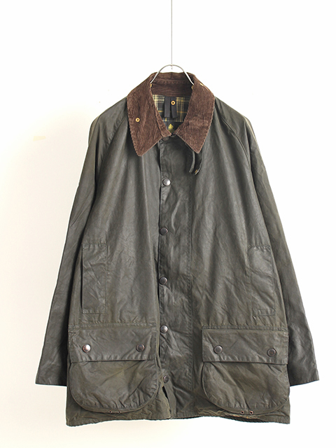 3WARRANT REPROOF BARBOUR BEAUFORT OLIVE size-C44-毎日を楽しく豊か 