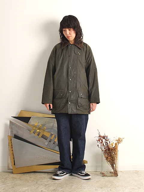 6.REPROOF BARBOUR BEAUFORT OLIVE-38-毎日を楽しく豊かにする洋服