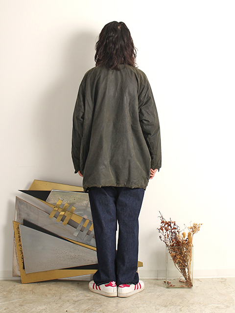 5.REPROOF BARBOUR BEAUFORT OLIVE-42? バブアービューフォートオリーブ