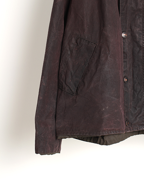 VINTAGE BARBOUR TRANSPORT JACKET-RUSTIC 44 ヴィンテージバブアートランスポートジャケット-ワイン44