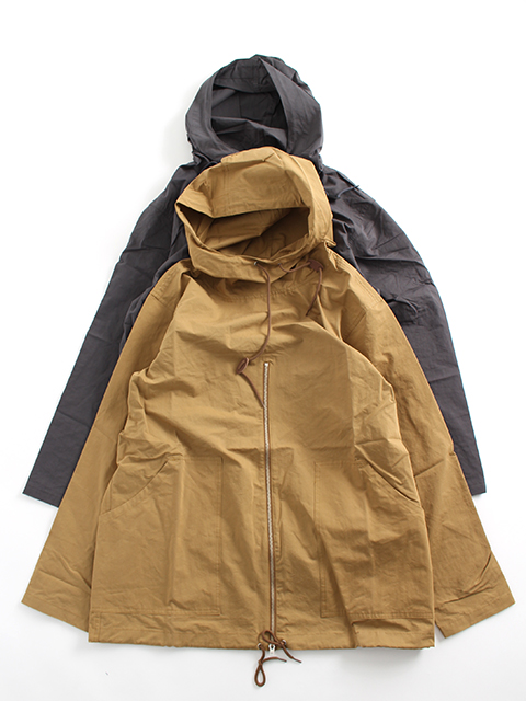 アノラックフードジップスモック色展開