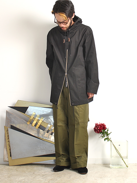 アノラックフードジップスモックNAPRON 20AW