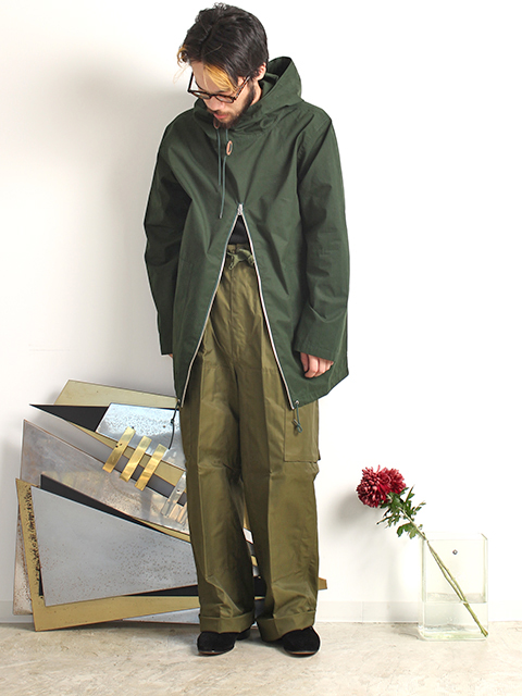 アノラックフードジップスモックNAPRON 20AW