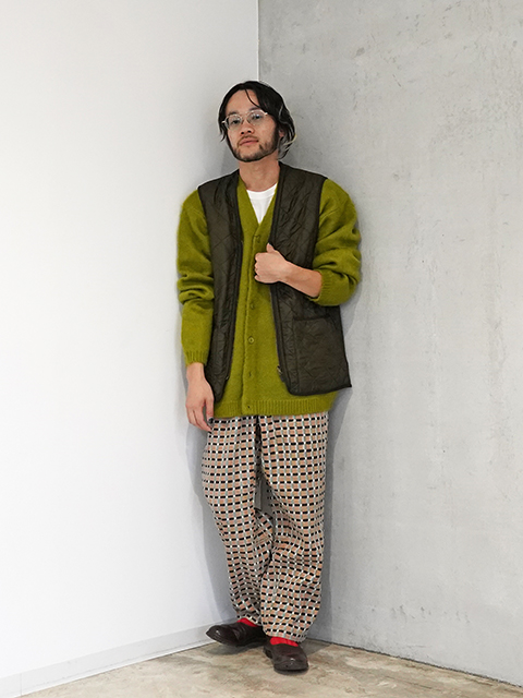 BARBOUR QUILTING VEST OLIVE -毎日を楽しく豊かにする洋服・雑貨を