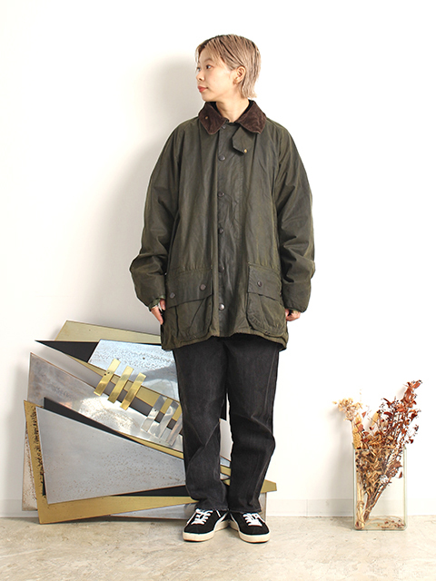 REPROOF BARBOUR-BEAUFORT OLIVE C42? リプルーフバブアービューフォート42サイズ?