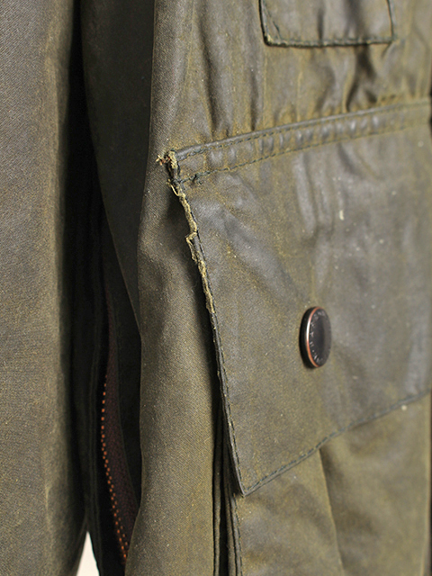 REPROOF BARBOUR-BEAUFORT OLIVE C42? リプルーフバブアービューフォート42サイズ?