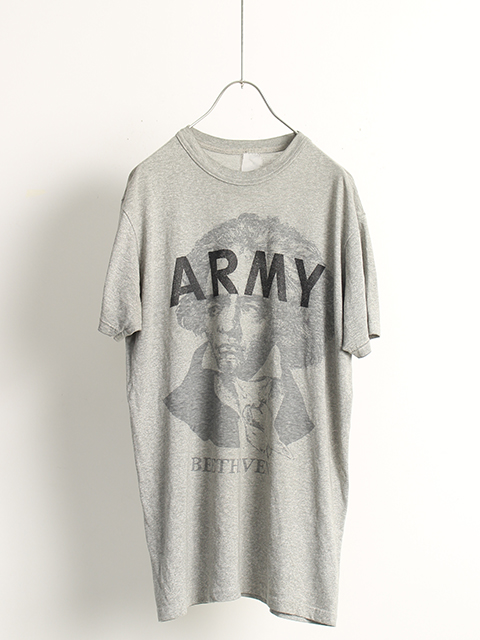 BEETHOVEN ARMY T SHIRT RARE BODY-OIKOS 毎日を楽しく豊かにする洋服