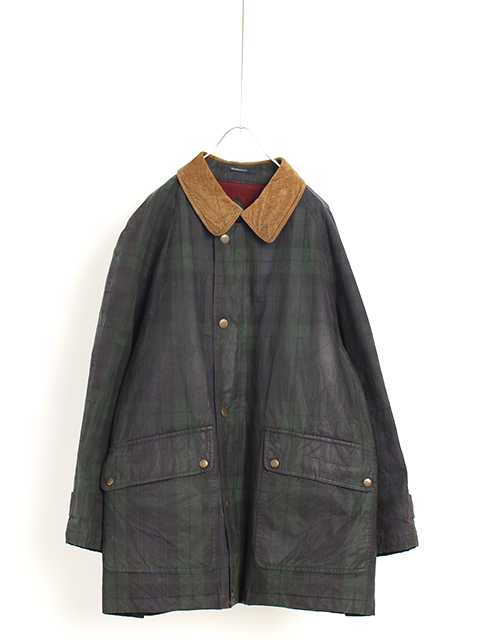 WEBストア L 80〜90年代製 England製BURBERRY オイルド ジャケット