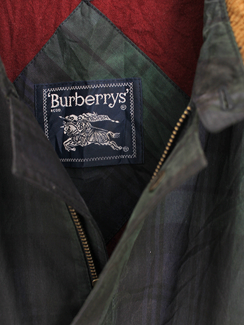 90s BURBERRY OILED JACKET 90年代バーバリーオイルドジャケット