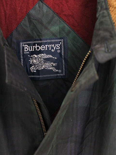 90s BURBERRY OILED JACKET-OIKOS 毎日を楽しく豊かにする洋服・雑貨を