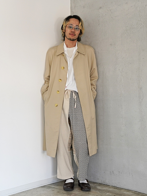 【USED】80s BURBERRY SOUTIEN COLLAR COAT バーバリーステンカラーコート