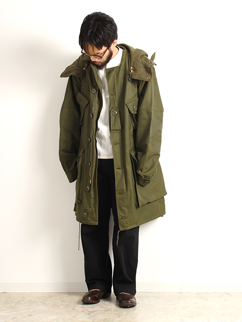【USED】90s CANADIAN ARMY ECW COMBAT PARKA WITH HOOD TYPE-A  90年代カナダ軍ECWコンバットパーカーフード付タイプA