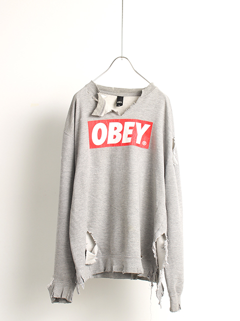 クラッシュスウェットOBEY