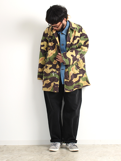 USED】CZECHOSLOVAKIA ARMY SALAMANDER CAMO COAT-OIKOS 毎日を楽しく