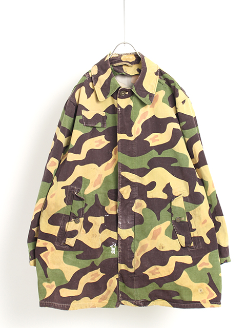 USED】CZECHOSLOVAKIA ARMY SALAMANDER CAMO COAT-OIKOS 毎日を楽しく