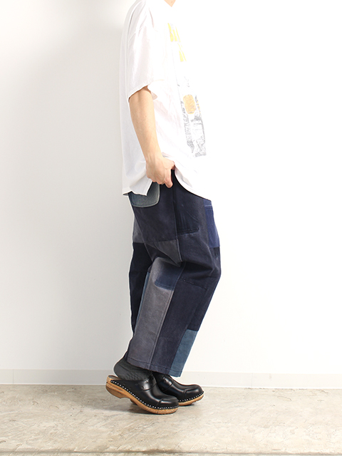 リメイクダックワイドイージーパンツ