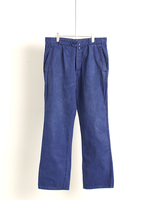 USED】FRENCH WORK PANTS COTTON TWILL-OIKOS 毎日を楽しく豊かにする