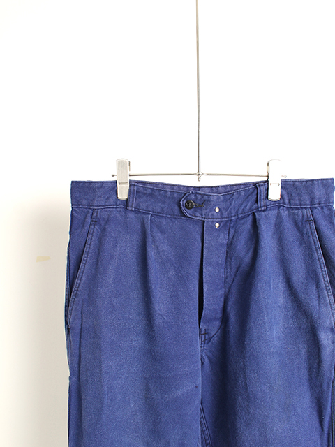 USED】FRENCH WORK PANTS COTTON TWILL-OIKOS 毎日を楽しく豊かにする 