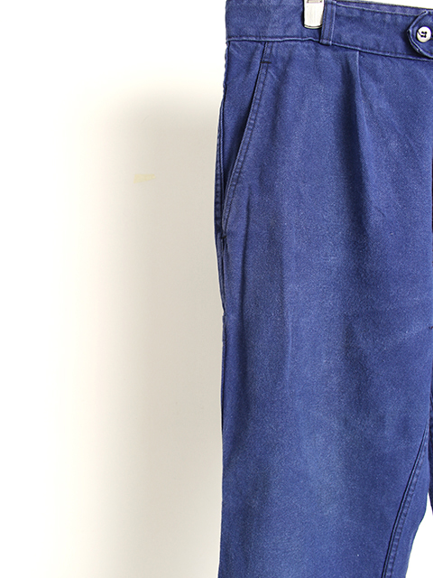 USED】FRENCH WORK PANTS COTTON TWILL-OIKOS 毎日を楽しく豊かにする 