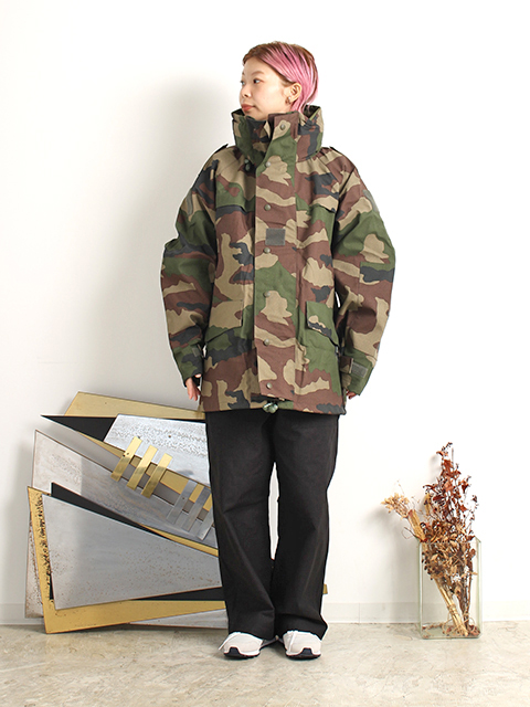 FRENCH ARMY CCE CAMOUFLAGE WATERPROOF FIELD JACKET -OIKOS 毎日を 