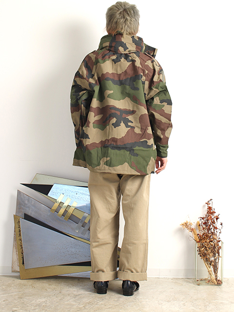 FRENCH ARMY CCE CAMOUFLAGE WATERPROOF FIELD JACKET -OIKOS 毎日を