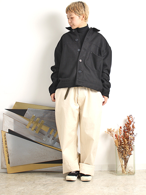 FRENCH ARMY HOSPITAL TROUSERS WHITE フランス軍ホスピタルパンツホワイト