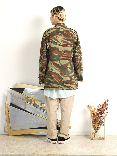 【USED】FRENCH ARMY M-47 JKT LIZARD CAMOUFLAGE フランス軍M47ジャケットリザードカモ