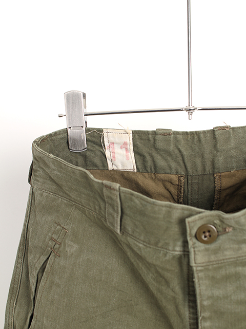 USED】FRENCH ARMY M-47 CARGO PANTS SIZE11-OIKOS 毎日を楽しく豊かに