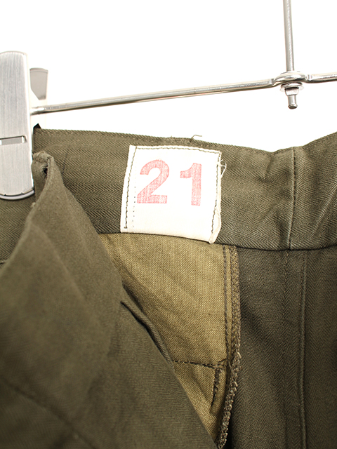 USED】FRENCH ARMY M-47 CARGO SIZE-21-OIKOS 毎日を楽しく豊かにする