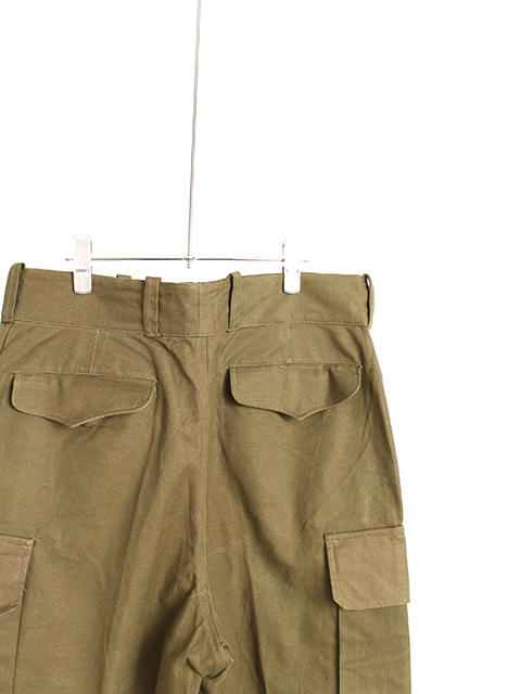 FRENCH ARMY M-47 CARGO TROUSERS 35SIZE ALUMI BUTTON-OIKOS 毎日を 