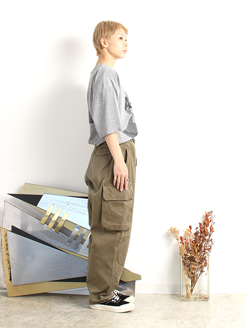 【USED】FRENCH ARMY M-47 CARGO PANTS SIZE-35 フランス軍M47カーゴパンツサイズ35